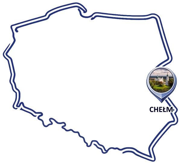 Mapa Chełma – pozycjonowanie lokalne