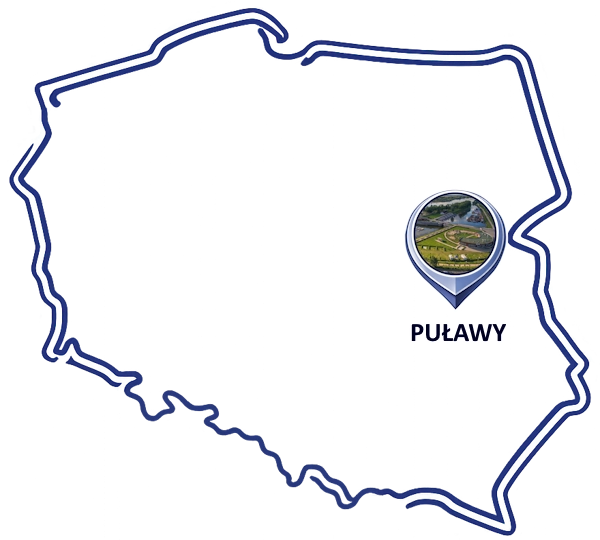 Mapa Puław – pozycjonowanie lokalne